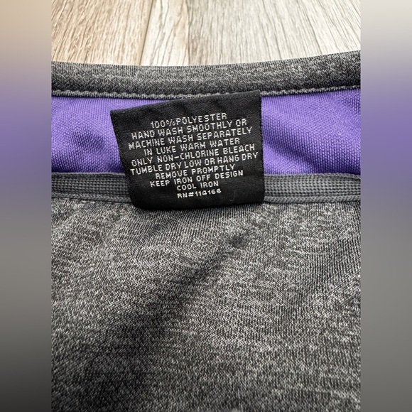 Colosseum Men's XL athletic Washington UW Huskies Full Zip Jacket, Charcoal Grey - Picture 10 of 10